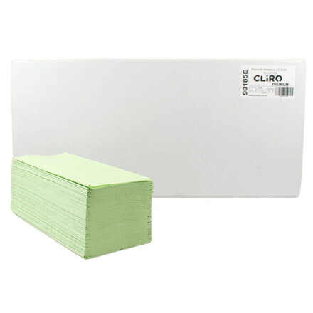 ZZ papierové utierky zelené 20x25cm, 2vrst. (3000ks)